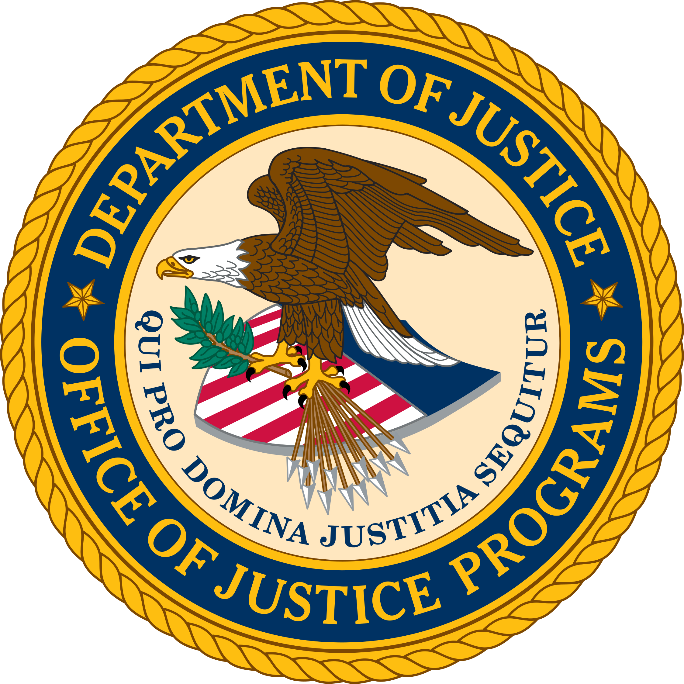 U.S. Department of Justice, Office of Justice Programs seal